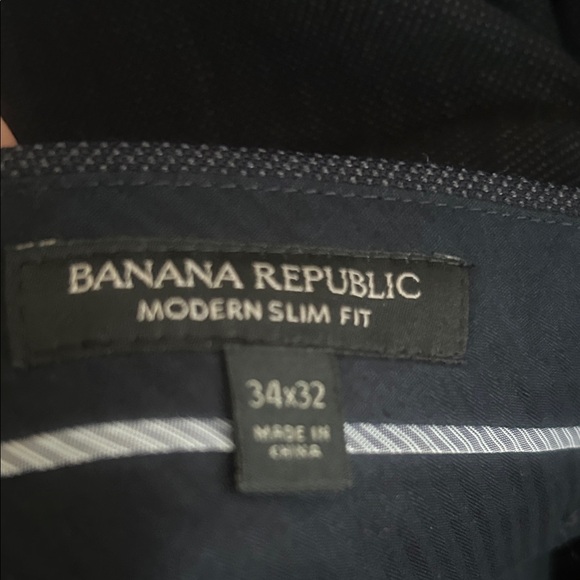 Men's Black Blazer banana republic 42R slim fit & 34x32 modern slim fit trousers - Picture 3 of 16